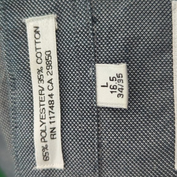 Balmain Paris blue button front shirt large - Picture 6 of 10